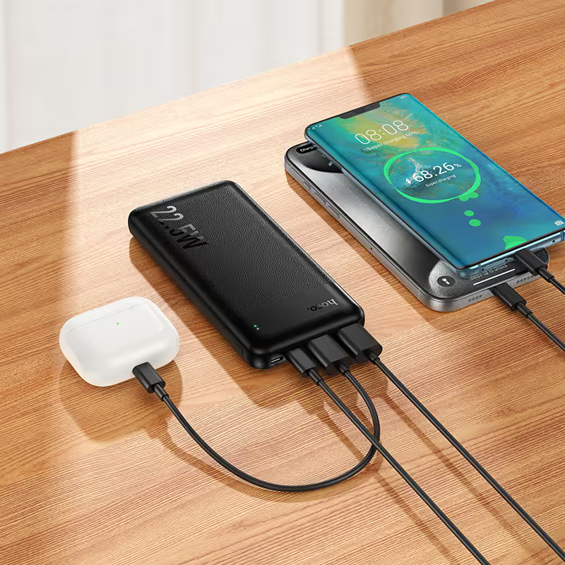 Hoco Fully Compatible Power Bank J159 (10000mAh) - Black